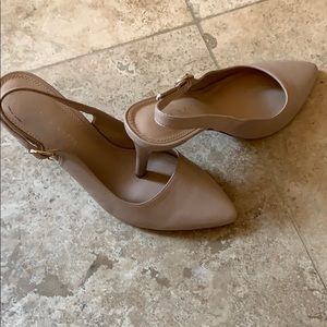 Kelly and Katie sling back heels